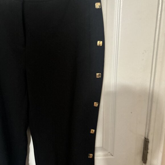 Chicos Pants Chicos Size 0 US size S Yellow Flare Leg Inseam 29” - Picture 2 of 5